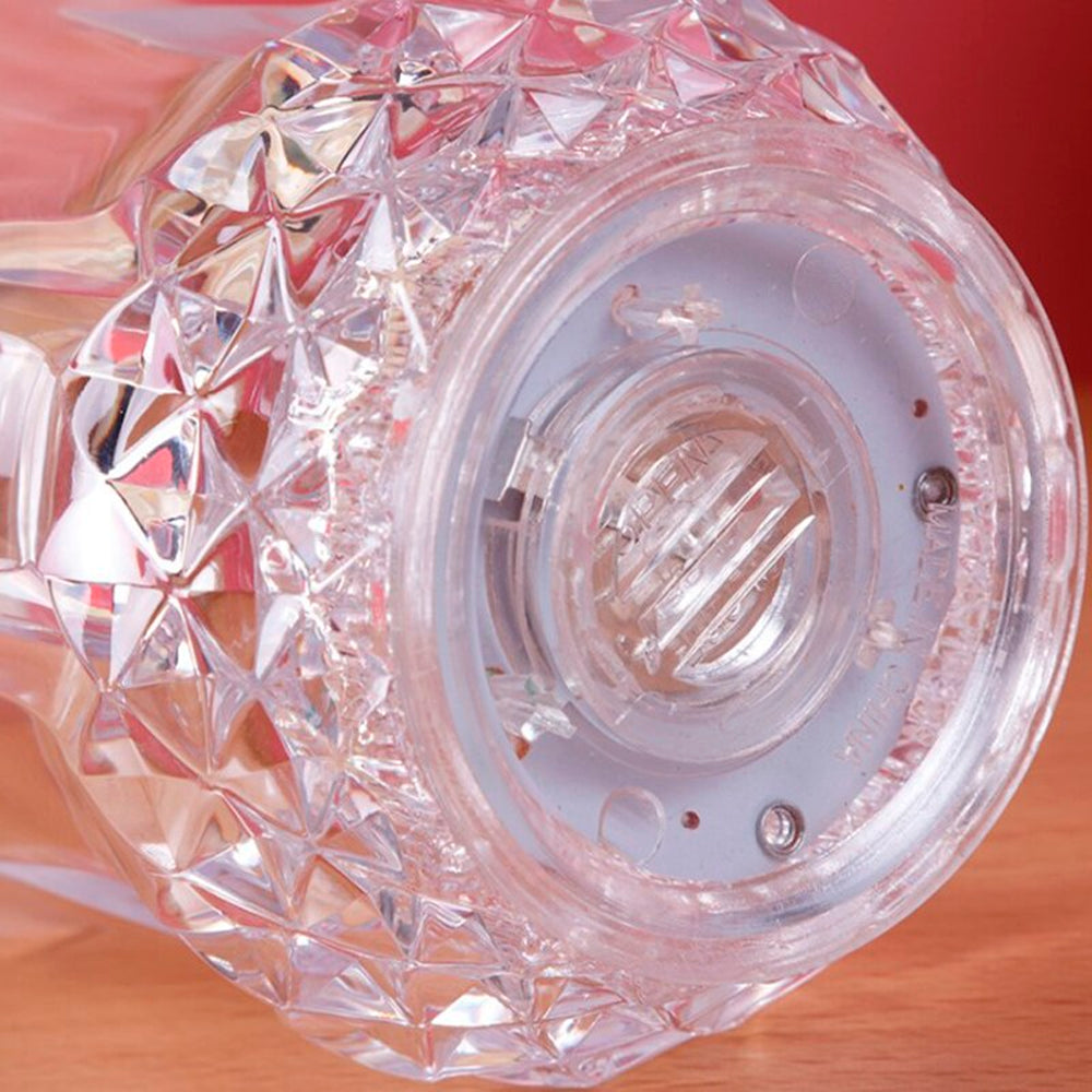 Склянка з LED підсвічуванням, 200 мл FLASH CUP, Прозорий / Склянка з підсвічуванням дна / Стакан, що світиться