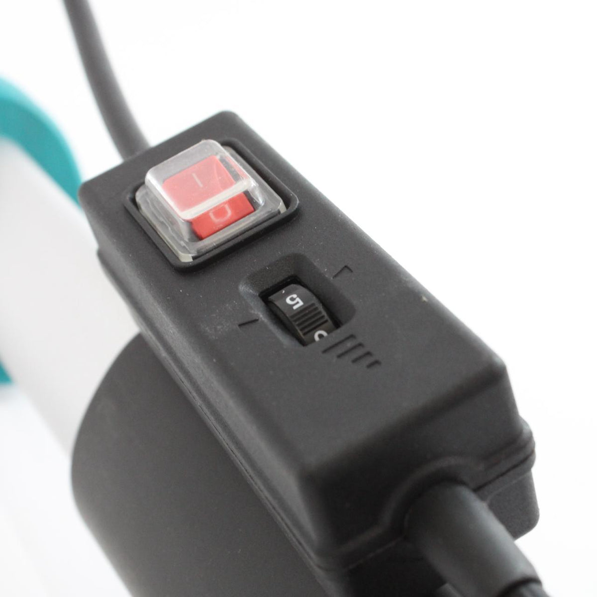 Шліфмашина для стін з пилососом та LED-підсвічуванням 1100Вт, Бірюзовий / Шліфувальна машина для стін та стель