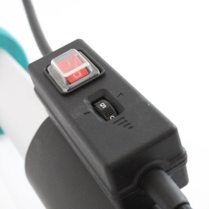 Шліфмашина для стін з пилососом та LED-підсвічуванням 1100Вт, Бірюзовий / Шліфувальна машина для стін та стель