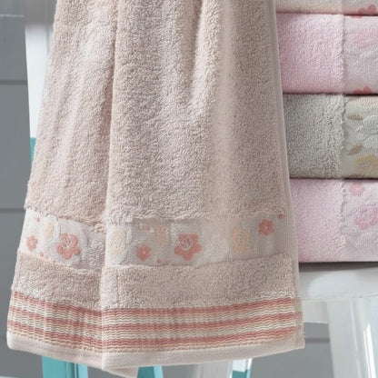Набір рушників, 6 шт, 70x140 см, Pupilla Dante / Набір махрових рушників / Комплект бамбукових рушників