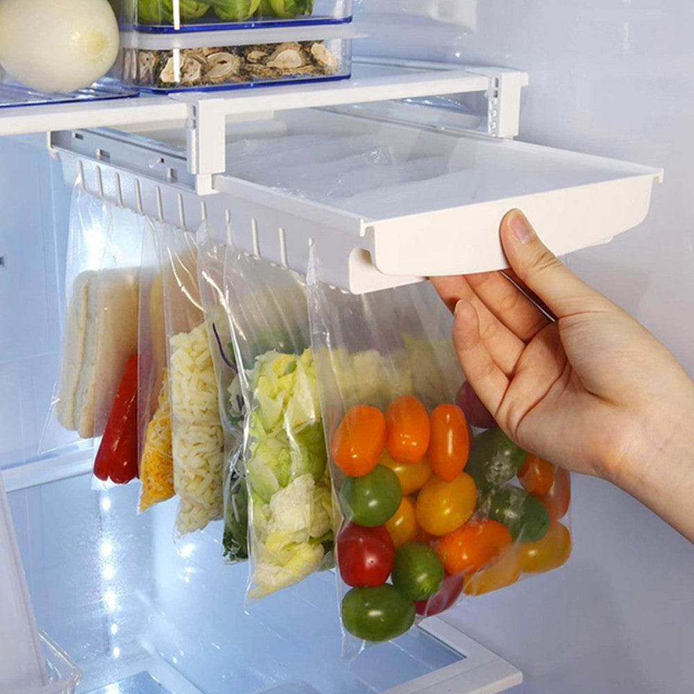 Органайзер для пакетів у холодильник 10 шт (25,5x19,5x5,8 см) Easy store organizer, Білий / Органайзер у холодильник