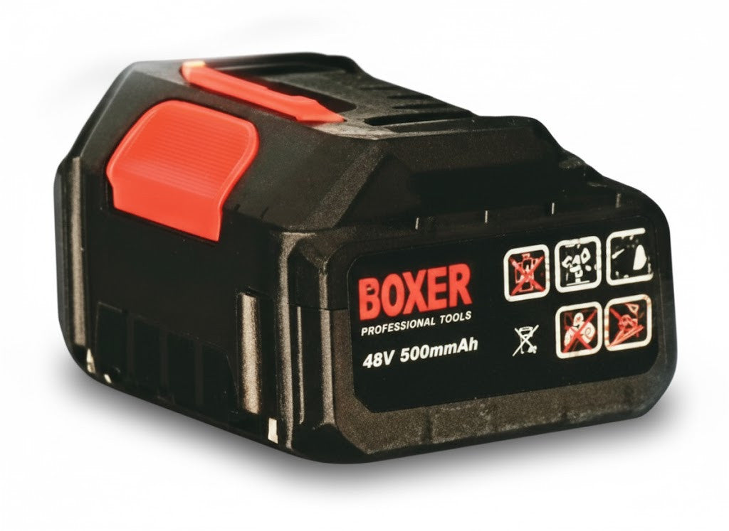 Циркулярна пила акумуляторна, 48В, 3800об/хв, 125мм, Boxer SR-020, Синя / Переносна електропила безпровідна / Дискова пила ручна