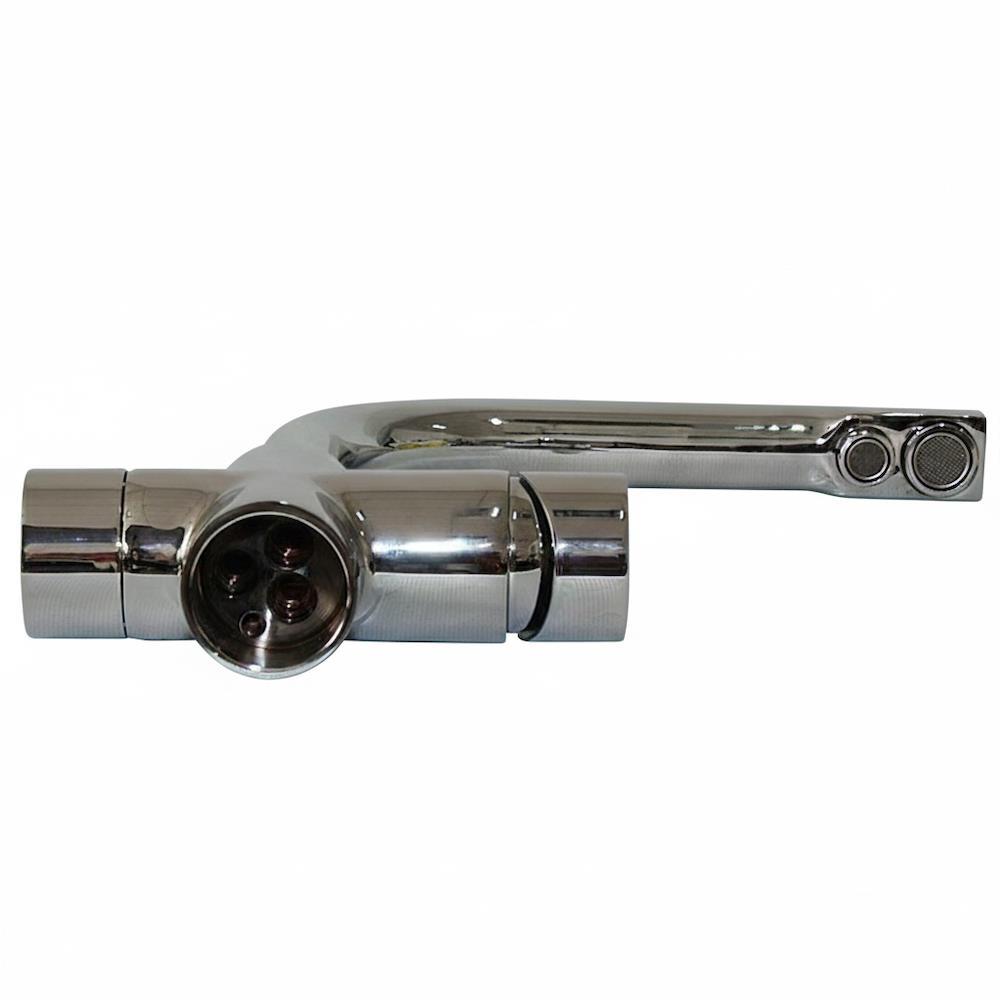Кран на мийку з виходом під фільтр, хромований, 3/8" чи 1/2", GF-08 / Змішувач кухонної мийки / Кран для фільтра зворотного осмосу
