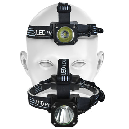 Налобний ліхтар акумуляторний, HeadLamp 50039, Чорний / Ліхтарик налобний / Світлодіодний ліхтар на голову