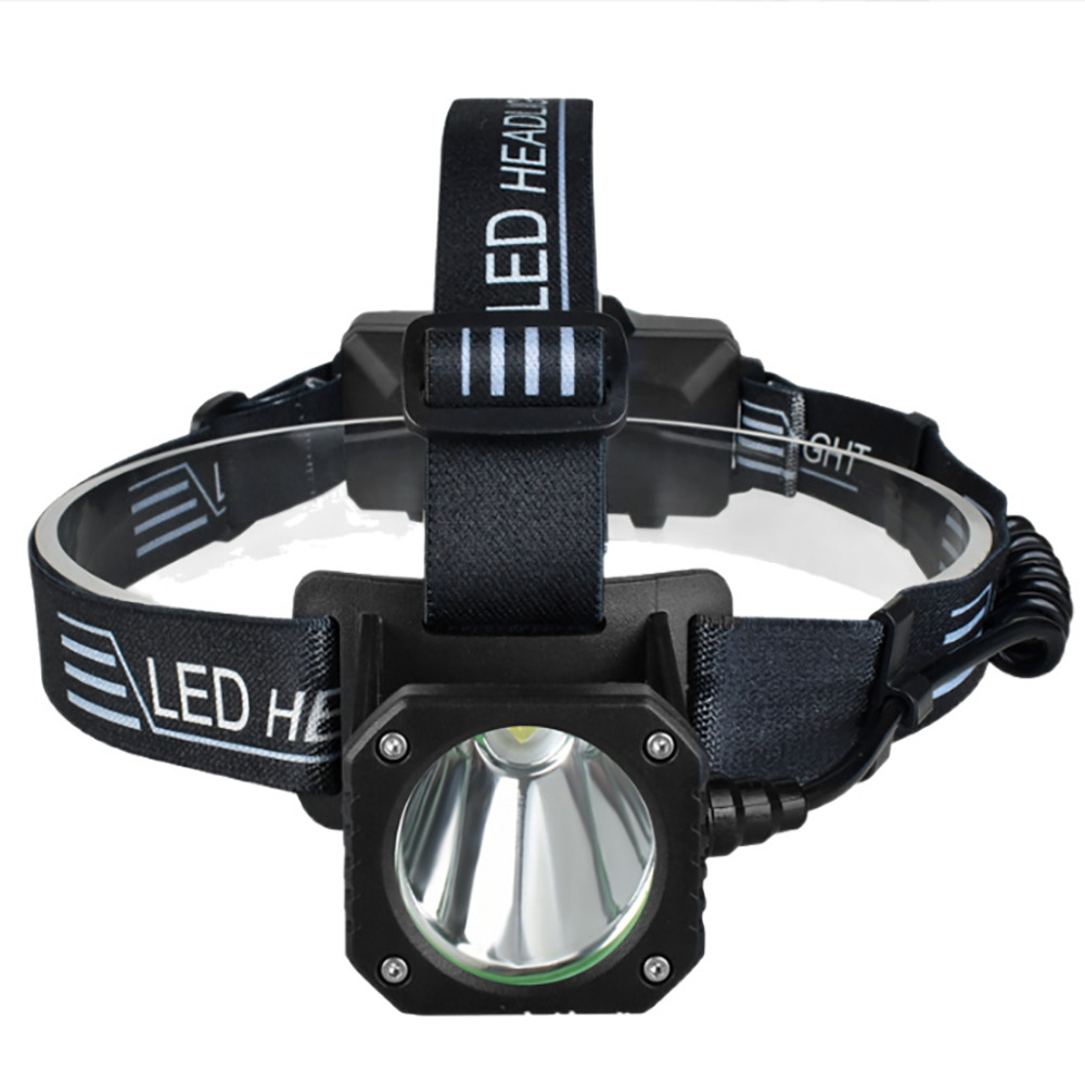Налобний ліхтар акумуляторний, HeadLamp 50039, Чорний / Ліхтарик налобний / Світлодіодний ліхтар на голову