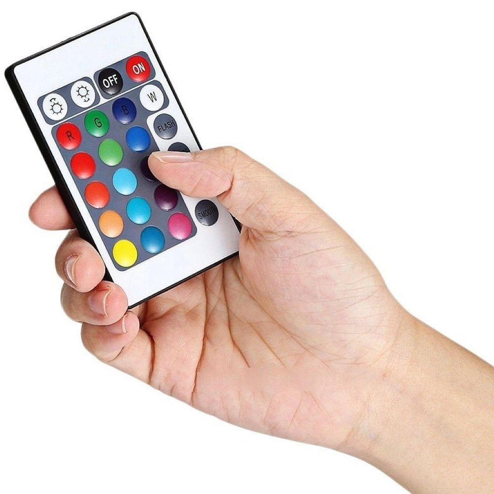 LED стрічка від мережі, 5м + пульт та блок живлення, Rgb / Світлодіодна стрічка / Підсвітка для кімнати / Самоклеюча стрічка