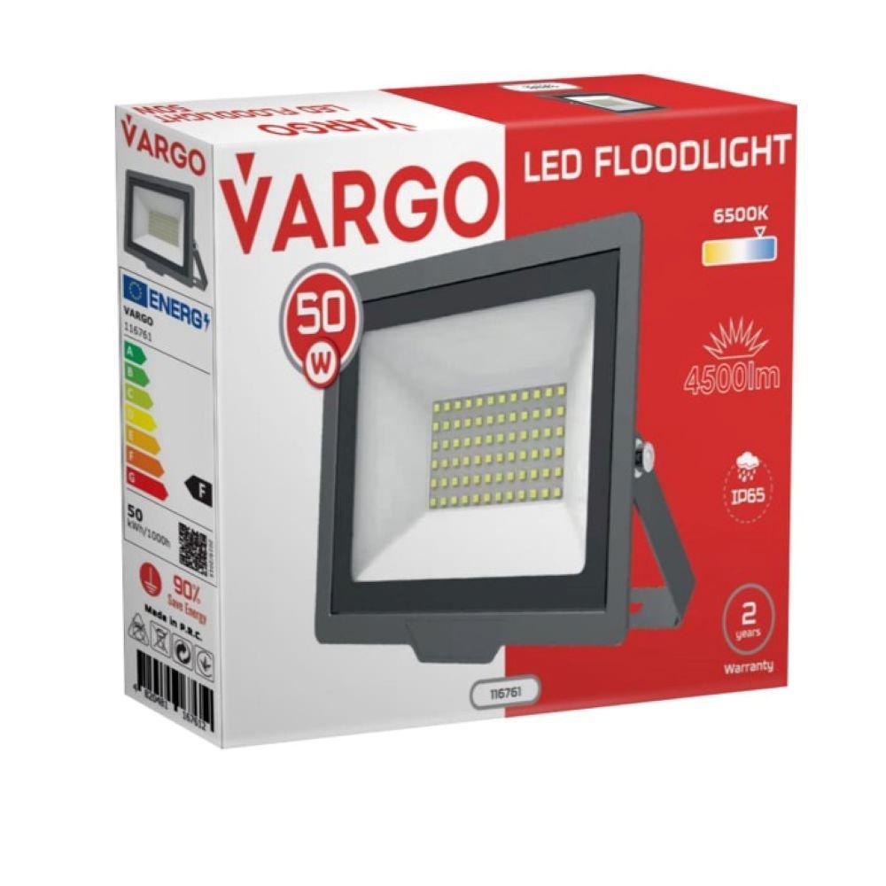 LED прожектор від мережі 50W, 4500lm, 6500K NOVA / Прожектор LED світлодіодний / Прожектор для вулиці