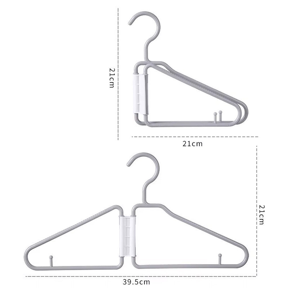 Набір тремпелів для одягу 5 шт / Плічка для одягу / Складний тремпель для одягу / Вішалки для футболок