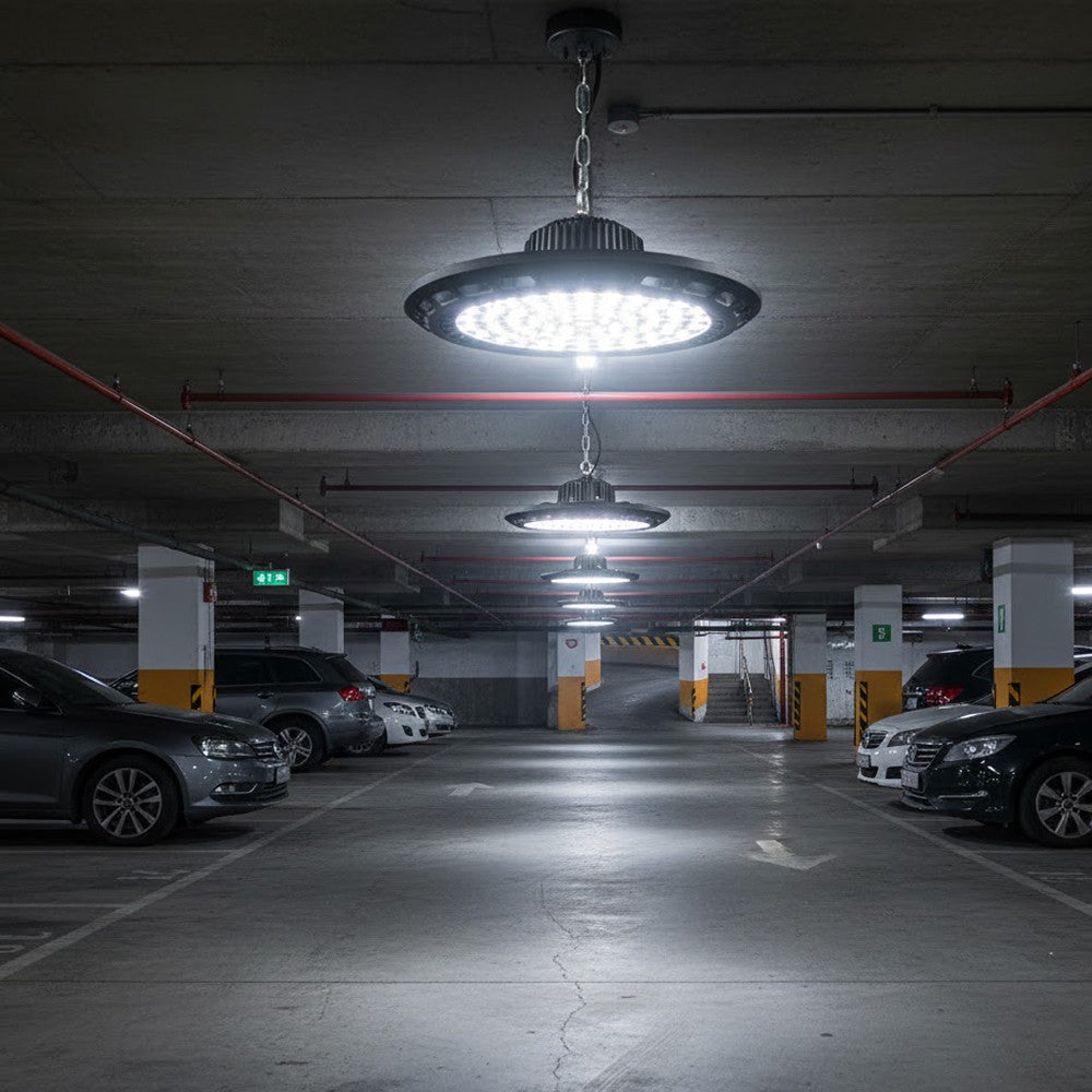 LED світильник 50W, 6500K, 110LM/W, HIGH BAY / Світлодіодний світильник для великих площ / LED світильник підвісний