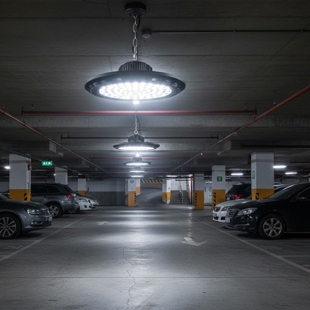 LED світильник 100W, 6500K, 110LM/W, HIGH BAY / LED світильник підвісний / Світлодіодний світильник для великих площ