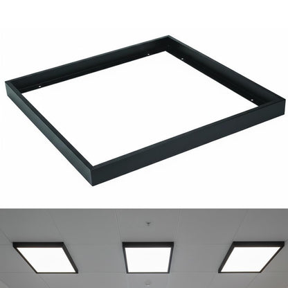 Накладна рамка для LED панелі, 59,5x59,5 см / Рамка для монтажу LED панелі / Рамка для світлодіодної панелі