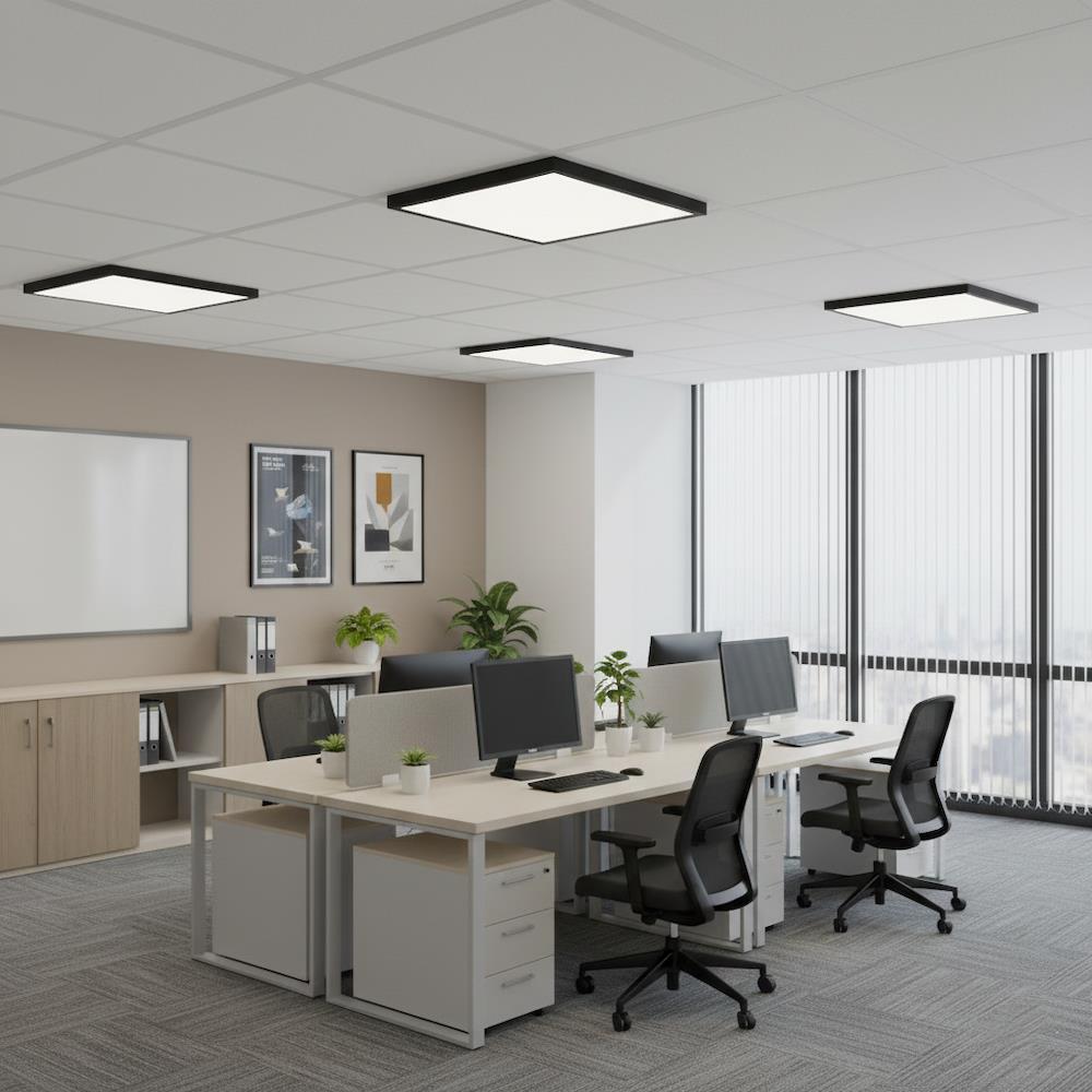 Накладна рамка для LED панелі, 59,5x59,5 см / Рамка для монтажу LED панелі / Рамка для світлодіодної панелі