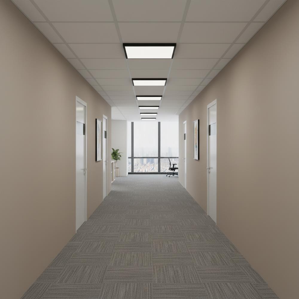 Накладна рамка для LED панелі, 59,5x59,5 см / Рамка для монтажу LED панелі / Рамка для світлодіодної панелі