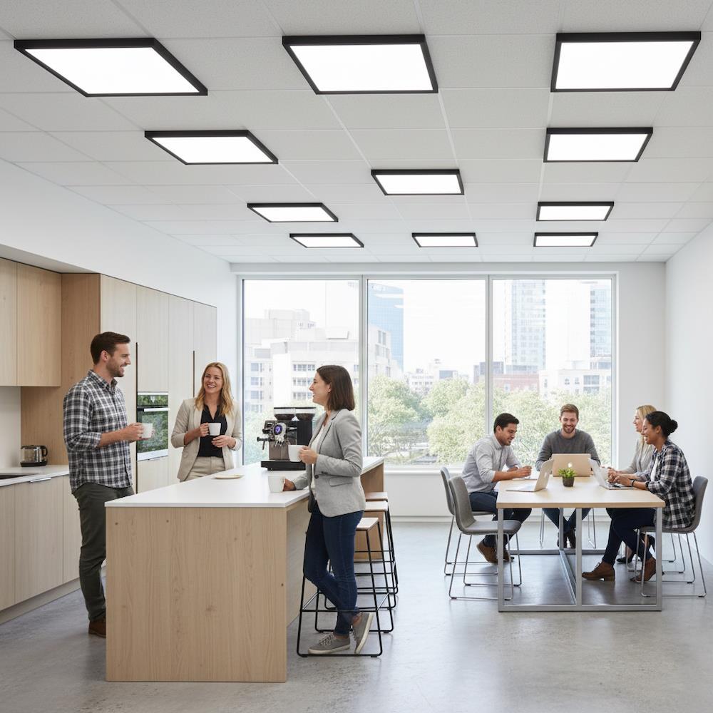 Накладна рамка для LED панелі, 59,5x59,5 см / Рамка для монтажу LED панелі / Рамка для світлодіодної панелі