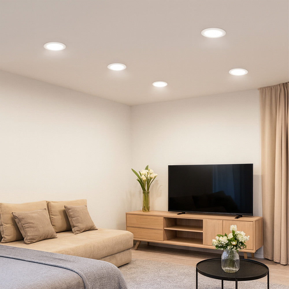 Світлодіодний світильник, Круглий, 36W, 4000К / LED Світильник коло / LED світильник вбудований