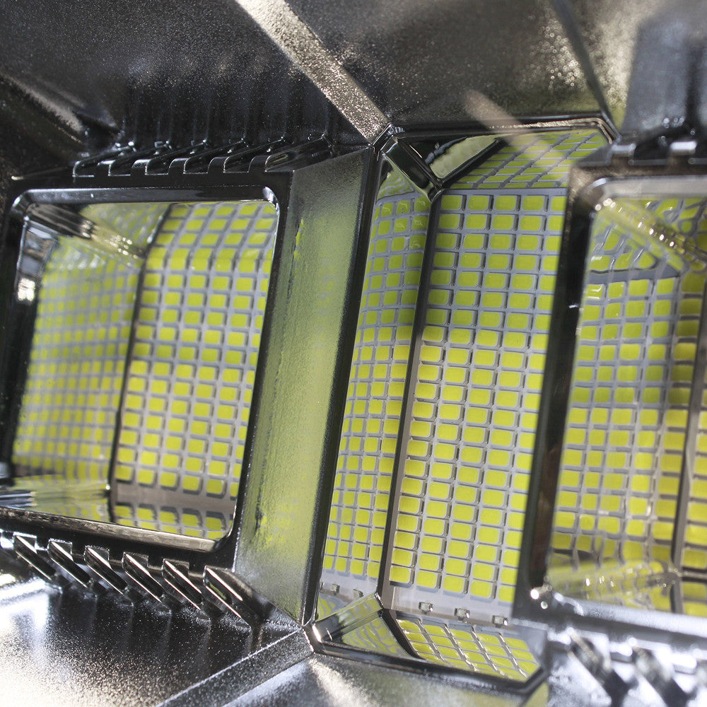 LED прожектор вуличний 100W, 5000lm, на сонячній батареї, з акумулятором і пультом ДК / Світлодіодний ліхтар для вулиці