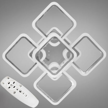 Світлодіодна люстра з пультом, диммером та підсвічуванням, 120Вт, / LED люстра / Пристельова люстра світлодіодна