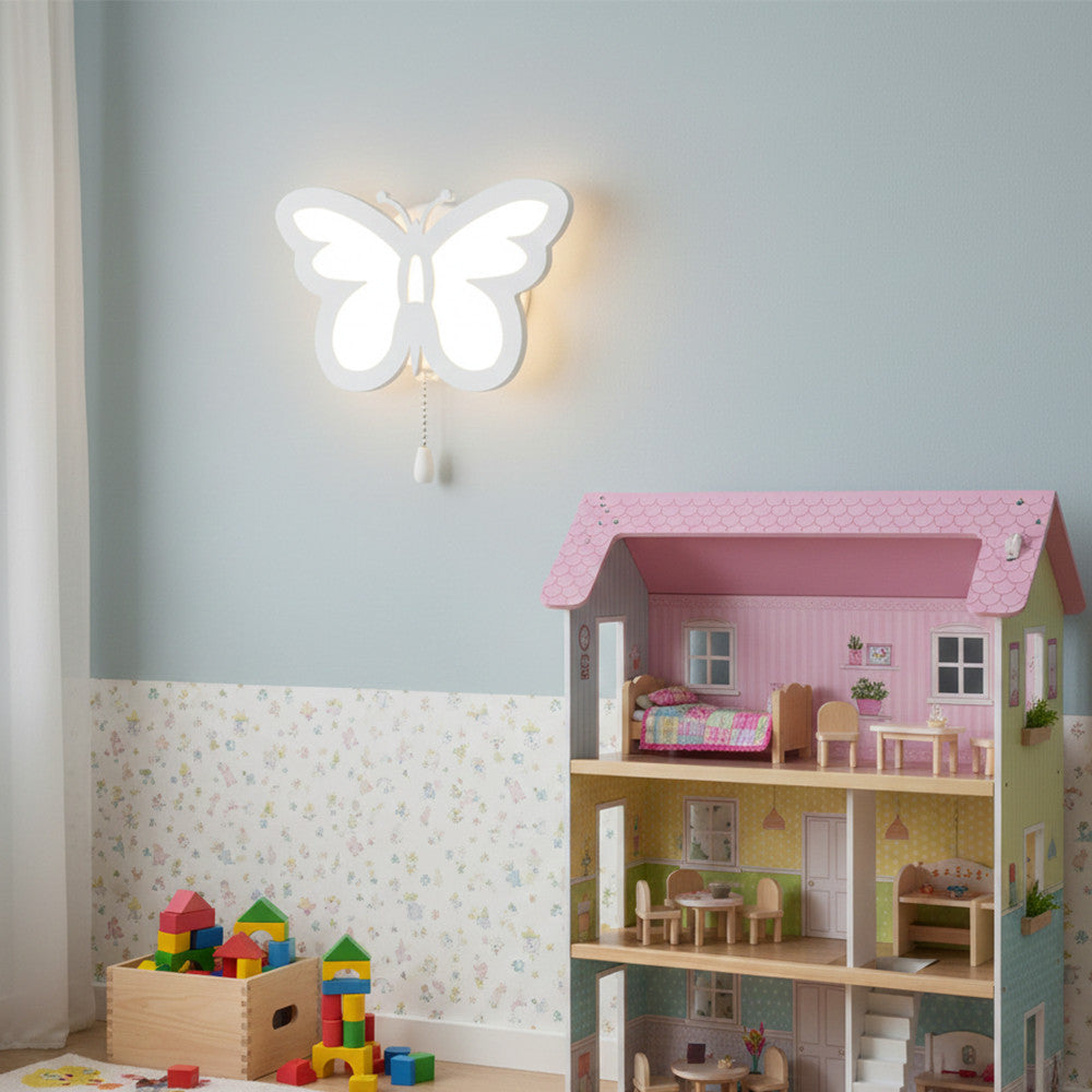 Настінний світильник Метелик LED, 20W, 12х20 см, Білий / Світильник метелик LED / Світлодіодний світильникнастінний