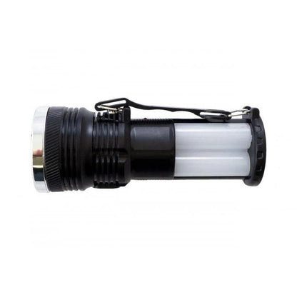 Ліхтар лампа із сонячною панеллю 1 + 24LED, 1000mAh, WX 2881T, Чорний / Ручний ліхтар акумуляторний / Світлодіодний ліхтарик