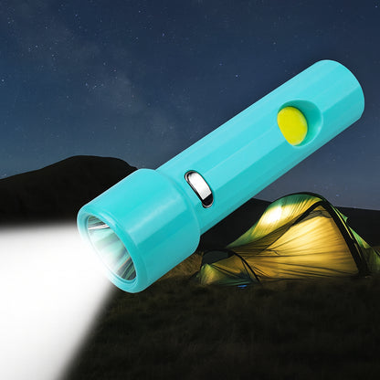 Ручний ліхтар акумуляторний, заряд від USB, WX-8932, Блакитний / LED ліхтарик / Світлодіодний ліхтарик