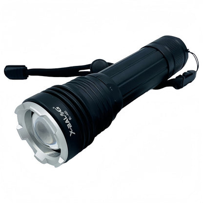 Ручний ліхтар світлодіодний, зарядка від USB, Zoom, BL-A85-P50, Чорний / Кишеньковий ліхтарик акумуляторний / Тактичний ліхтар