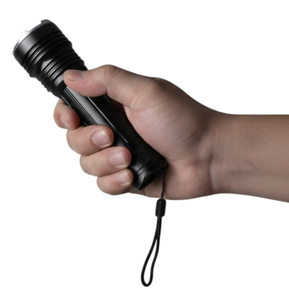 Ручний ліхтар світлодіодний, зарядка від USB, Zoom, BL-A85-P50, Чорний / Кишеньковий ліхтарик акумуляторний / Тактичний ліхтар