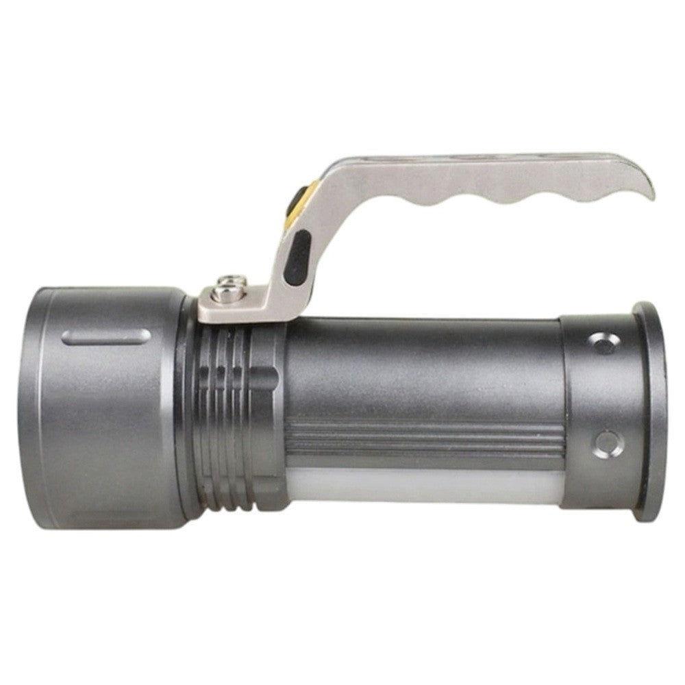 Світлодіодний ліхтар ручний, з ручкою, Zoom, BL-670-T6, Чорний / Ліхтар-прожектор / Переносний ліхтар акумуляторний