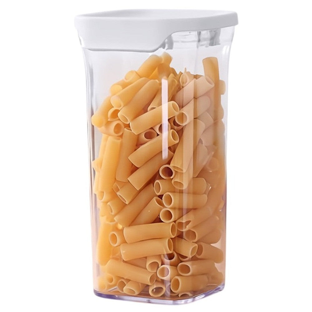 Кухонний контейнер для зберігання 1,5 л, / Ємність для сипучих продуктів / Харчовий контейнер прямокутний