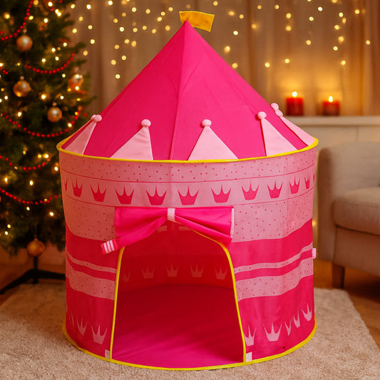 Дитячий ігровий намет "Замок принцеси" (135х105х105 см), Рожевий / Ігровий будиночок для дітей