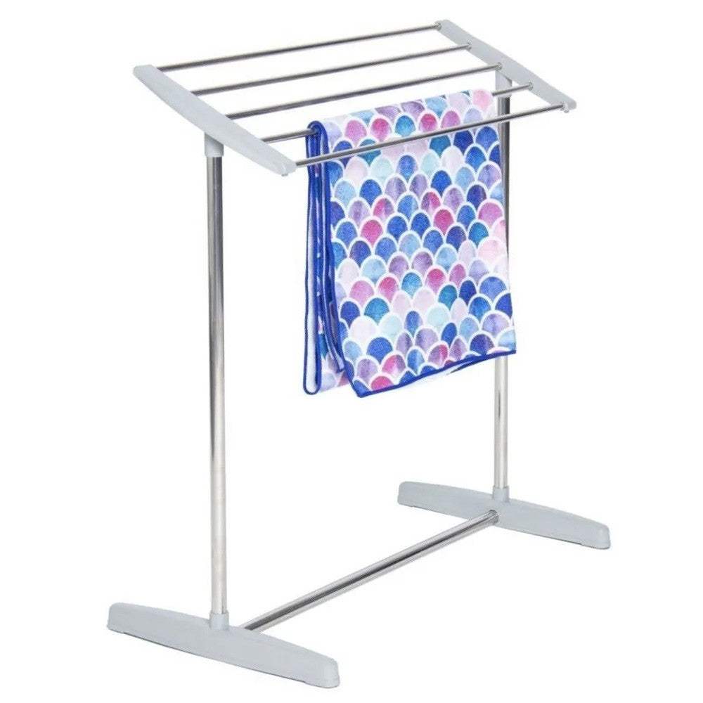 Сушарка для білизни (70х62х36см) Mobile towel rack, на 5 рядів / Підлогова сушка для одягу