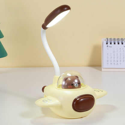 Настільна LED лампа у формі літака, 5 Вт, 30х20х15, AB-TD58, / Дитяча лампа нічник / Лампа у формі літака