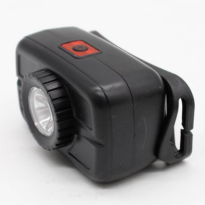 LED ліхтар налобний акумуляторний 4 режими, USB, RN1858, Чорний / Світлодіодний ліхтар на голову / Налобний ліхтарик для туризму