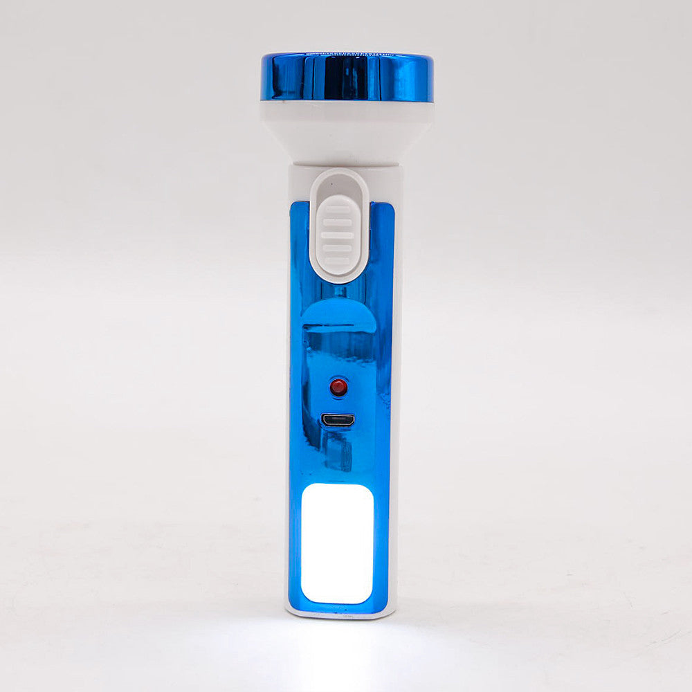 Ручний акумуляторний ліхтарик USB, JY-307, Синій / Кишеньковий ліхтар LED / Компактний ліхтарик