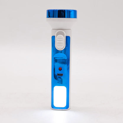 Ручний акумуляторний ліхтарик USB, JY-307, Синій / Кишеньковий ліхтар LED / Компактний ліхтарик