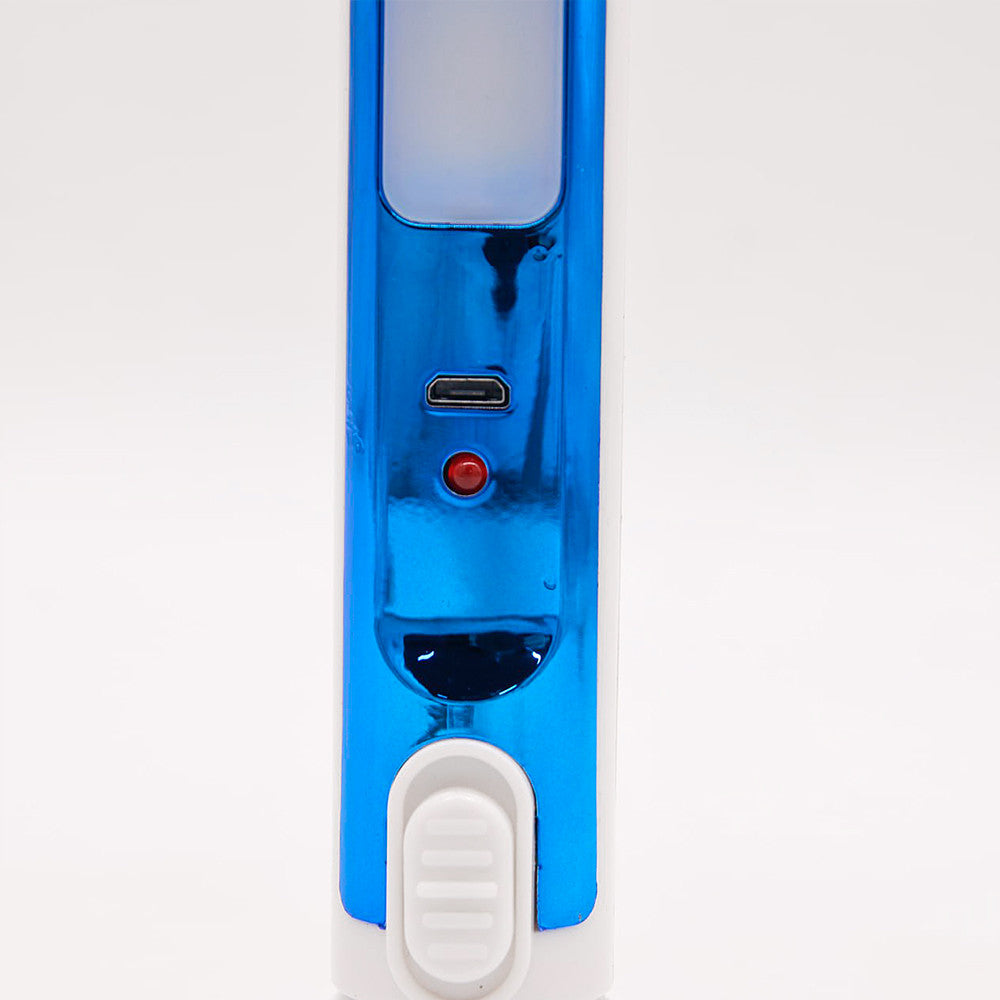 Ручний акумуляторний ліхтарик USB, JY-307, Синій / Кишеньковий ліхтар LED / Компактний ліхтарик