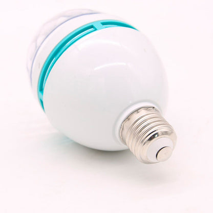 Диско-лампа LED що обертається E27 RGB для вечірок і свят / Світлодіодна куля / Новорічна диско-лампа кольорова
