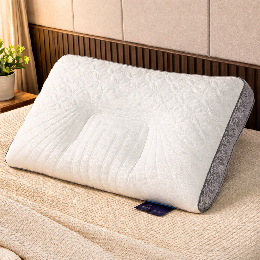 Подушка для сну з пам'яттю форми 65х40см, Ортопедична подушка для сну з ефектом пам'яті