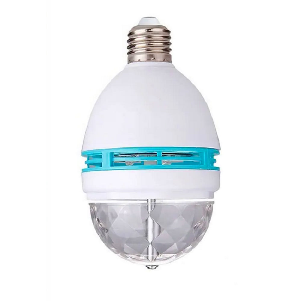Диско лампа RD-5003 + Перехідник, Rgb / Лампа різнокольорова / Світлодіодна лампа / Диско-куля