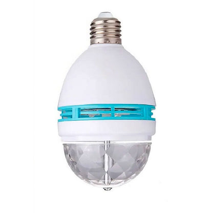 Диско лампа RD-5003 + Перехідник, Rgb / Лампа різнокольорова / Світлодіодна лампа / Диско-куля