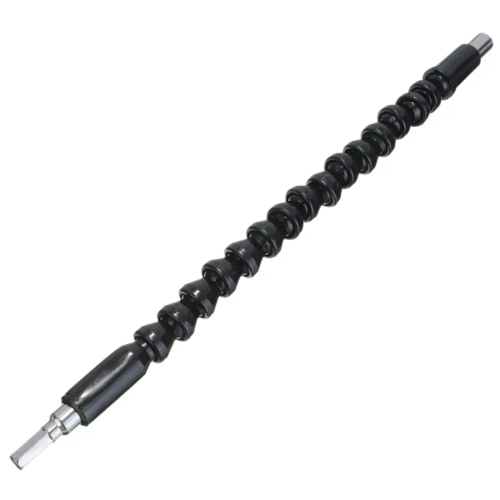 Подовжувач гнучкий для дриля + Набір насадок 10в1, FLEXIBLE SCREW TOOL, Чорний / Гнучкий вал для шуруповерта та викрутки