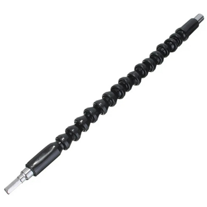 Подовжувач гнучкий для дриля + Набір насадок 10в1, FLEXIBLE SCREW TOOL, Чорний / Гнучкий вал для шуруповерта та викрутки