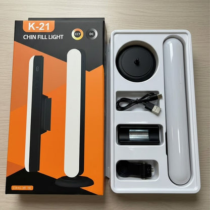 Настільна лампа акумуляторна, від USB, К-21, Чорний / Світлодіодна лампа / Портативний світильник / LED лампа