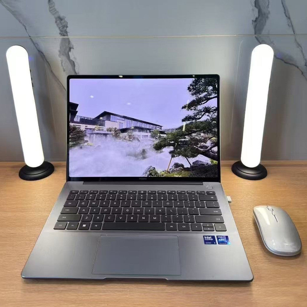 Настільна лампа акумуляторна, від USB, К-21, Чорний / Світлодіодна лампа / Портативний світильник / LED лампа