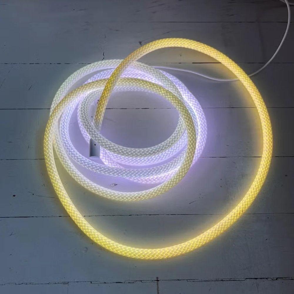 Світлодіодна розумна стрічка шланг, RGB, + пульт / Гнучка неонова стрічка / Стрічка світлодіодна / Підсвічування в кімнату