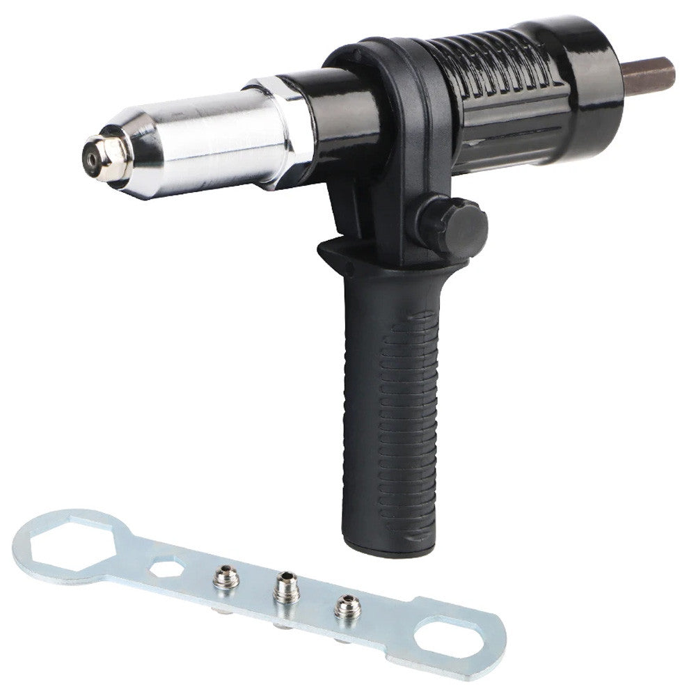 Насадка заклепочник на шуруповерт (2,4/3,2/4/4,8мм) / Адаптер для заклепувальних гайок / Клепальний адаптер