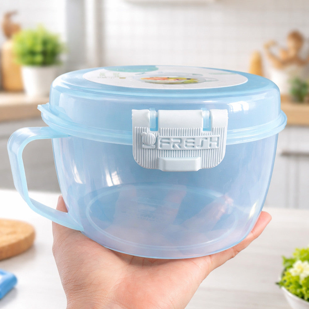Харчовий контейнер для продуктів 1,3 л, 17,5х10см, / Ланчбокс круглий / Контейнер для їжі