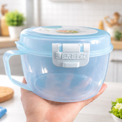Харчовий контейнер для продуктів 1,3 л, 17,5х10см, / Ланчбокс круглий / Контейнер для їжі
