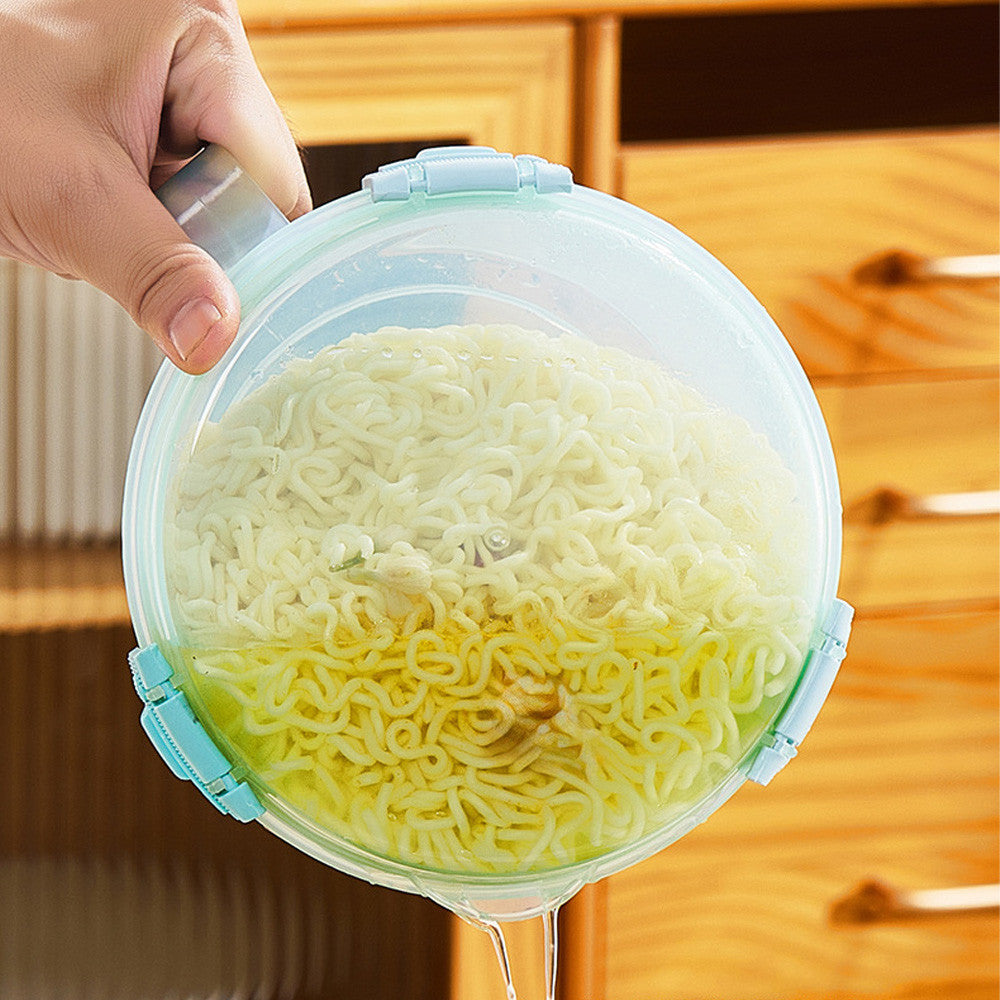 Харчовий контейнер для продуктів 1,3 л, 17,5х10см, / Ланчбокс круглий / Контейнер для їжі