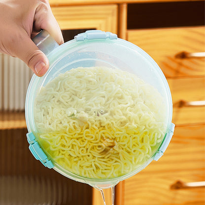 Харчовий контейнер для продуктів 1,3 л, 17,5х10см, / Ланчбокс круглий / Контейнер для їжі