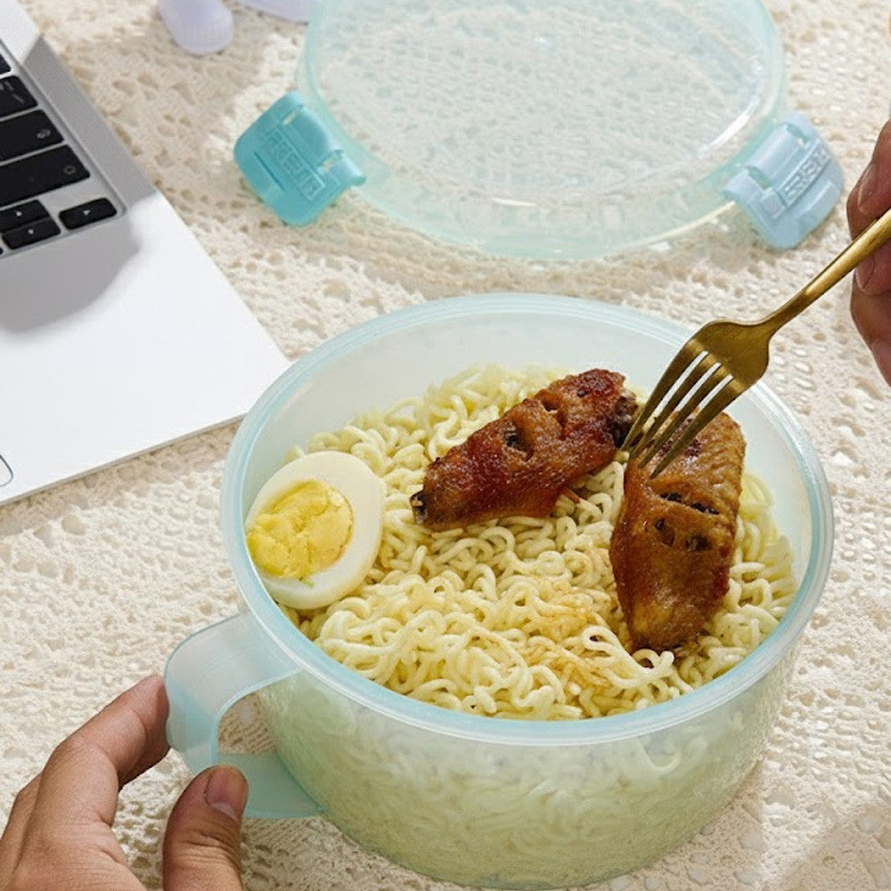 Харчовий контейнер для продуктів 1,3 л, 17,5х10см, / Ланчбокс круглий / Контейнер для їжі